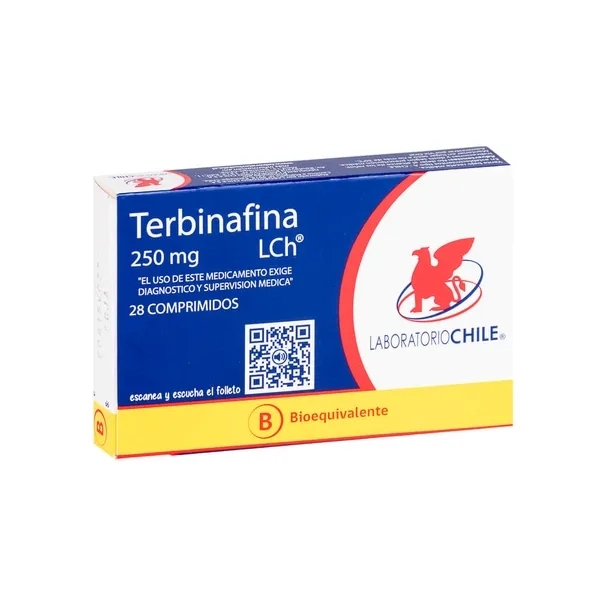 Terbinafina 250 mg x 30 comprimidos