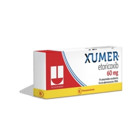 XUMER 60 MG X 14...