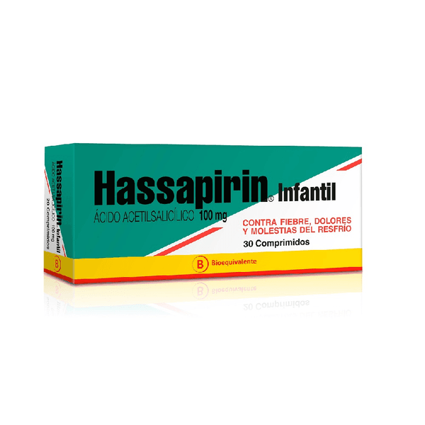 HASSAPIRIN COM INF 100 MG X 30