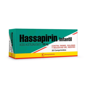 HASSAPIRIN INFANTILCOM 100...