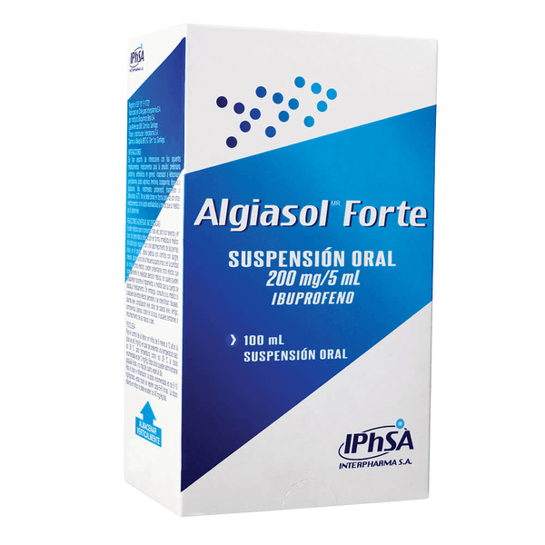 ALGIASOL FTE SUS X 100 ML (IBUPROFENO 200 MG)