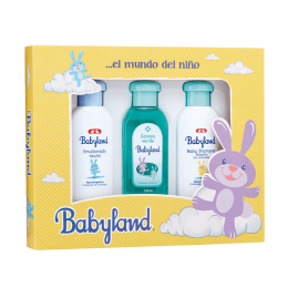 BABYLAND ESTUCHE SH + COL VERDE + EMULSIONADO