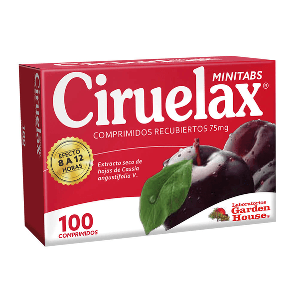 CIRUELAX MINITAB  75 MG X 100 COMPRIMIDOS