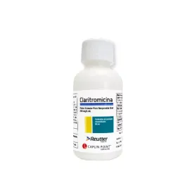 CLARITROMICINA SUS 250MG/5ML X 60 ML REUTTER