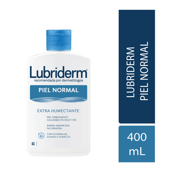 LUBRIDERM EXTRA HUMECTANTE PIEL NORMAL LOC X 400 ML