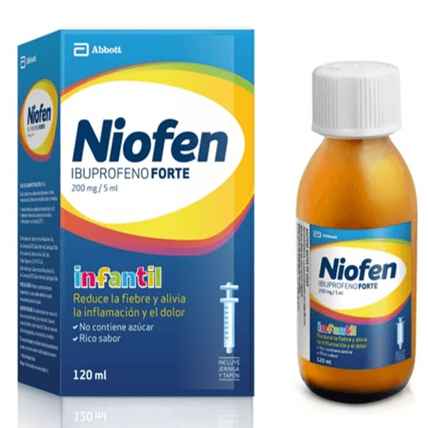 NIOFEN FORTE SUSPENSION 200 MG X 120 ML