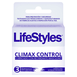 LIFESTYLES CLIMAX CONTROL X 3