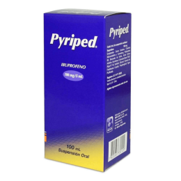 PYRIPED SUSPENSION 100 MG X 100 ML