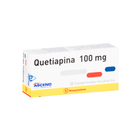 QUETIAPINA 100 MG X 30...