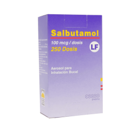 SALBUTAMOL LF INH X 250 DSS CHEMO