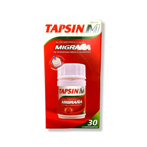 TAPSIN M MIGRAÑA X 30