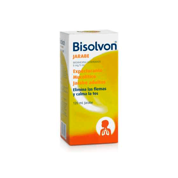 BISOLVON JARABE 8 MG X 120 ML