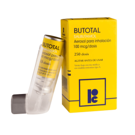 BUTOTAL INH 100 MCG X 250...