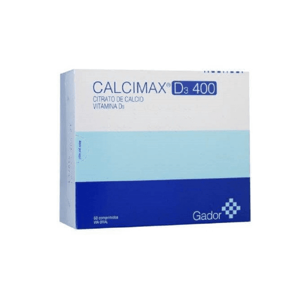 CALCIMAX D3 400 MG X 60 COMPRIMIDOS