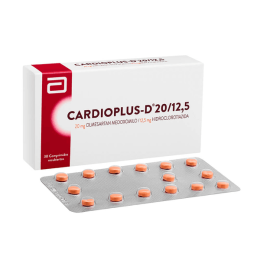 CARDIOPLUS-D 20/12,5 MG X 40 COMPRIMIDOS