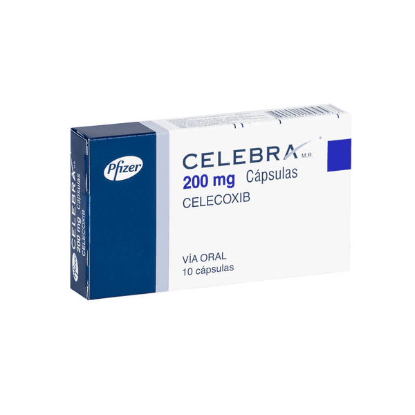 CELEBRA 200 MG X 10 CAPSULAS
