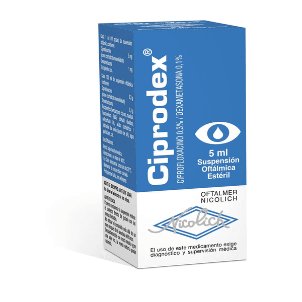 CIPRODEX SOL OFT X 5 ML