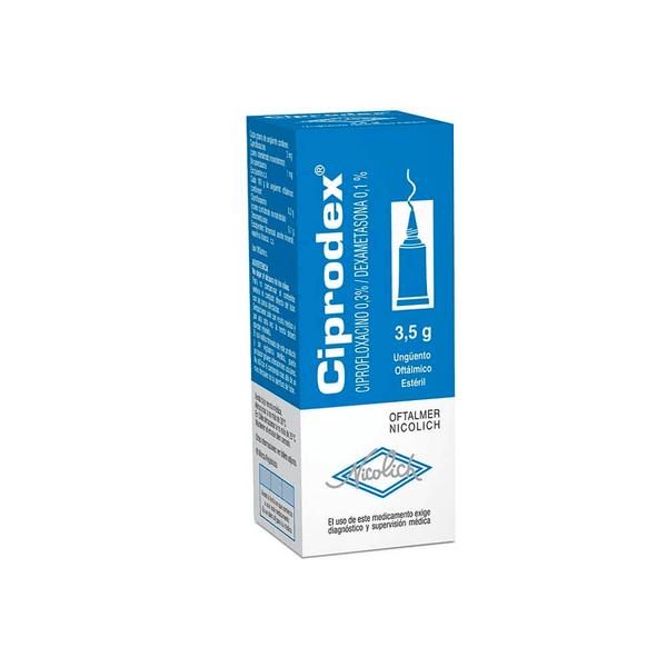CIPRODEX UNGUENTO OFTALMICO X 3,5 GR