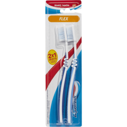 AQUAFRESH FLEX MEDIO CEP X 2 PACK