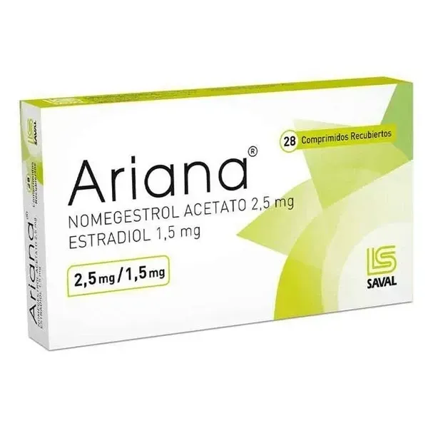 Ariana x 28 comprimidos