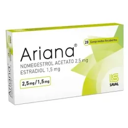 Ariana x 28 comprimidos