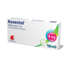 Asventol 4 mg x 30 comprimidos