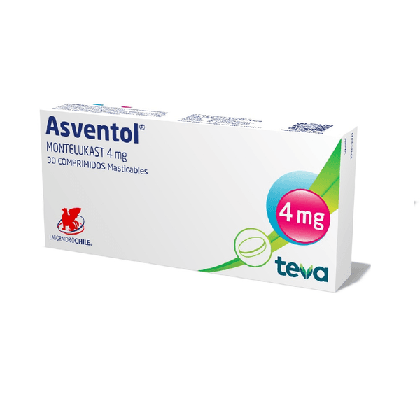 ASVENTOL 4 MG X 30