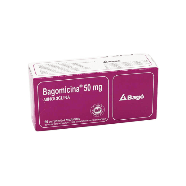 Bagomicina 50 mg x 60 comprimidos