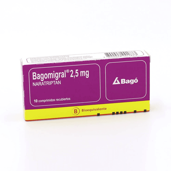 Bagomigral 2,5 mg x 10 comprimidos