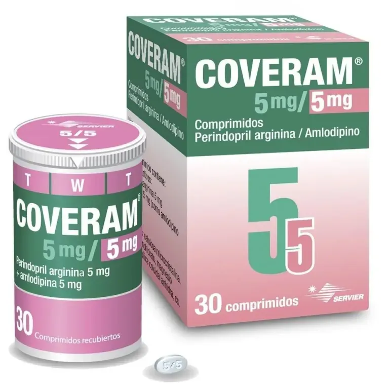 COVERAM 5/5 MG X 30 COMPRIMIDOS