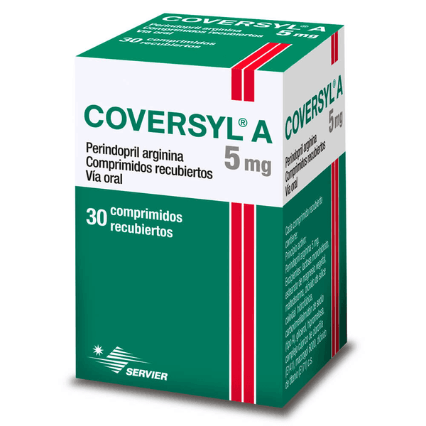 COVERSYL A  5 MG X 30 COMPRIMIDOS RECUBIERTOS