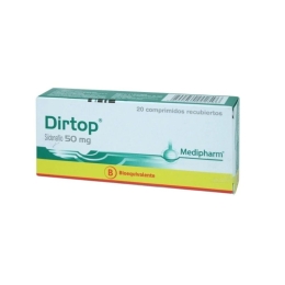 DIRTOP 50 MG X 20 COMPRIMIDOS RECUBIERTOS (BE)