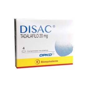 Disac 20 mg x 4 comprimidos