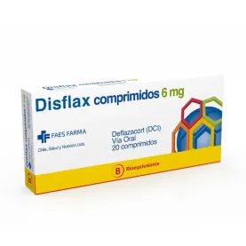 DISFLAX 6 MG X 20 COM (BE)