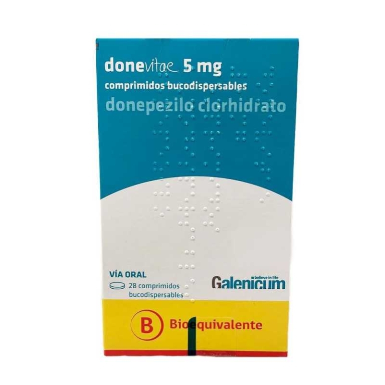 DONEVITAE 5 MG X 28 COMPRIMIDOS BUCODISPERSABLES (BE)