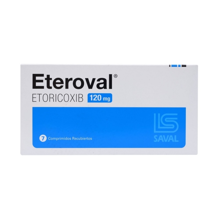 ETEROVAL 120 MG X 7 COMPRIMIDOS RECUBIERTOS (BE)