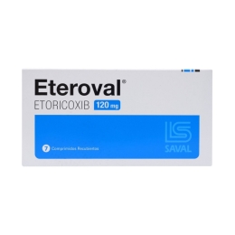 ETEROVAL 120 MG X 7 COMPRIMIDOS RECUBIERTOS (BE)