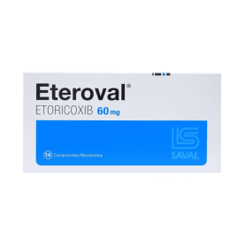 ETEROVAL 60 MG X 14...