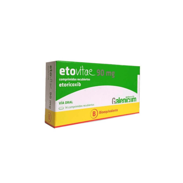 ETOVITAE 90 MG X 14 COMPRIMIDOS RECUBIERTOS (BE)