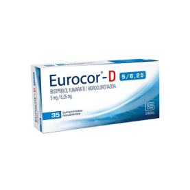 EUROCOR D  5/6,25 MG X 35 COMPRIMIDOS