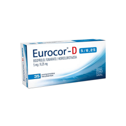 EUROCOR D  5/6,25 MG X 35 COMPRIMIDOS