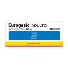 EUROGESIC ADL COM 275 MG X 10 (BE)