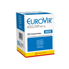 EUROVIR COM 800 MG X 35