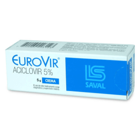Eurovir crema 5% x 5 gr