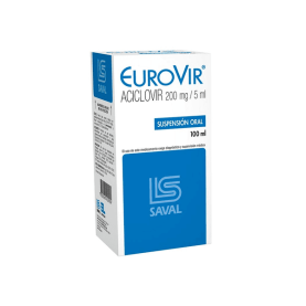 EUROVIR SUS 200 MG X 100 ML