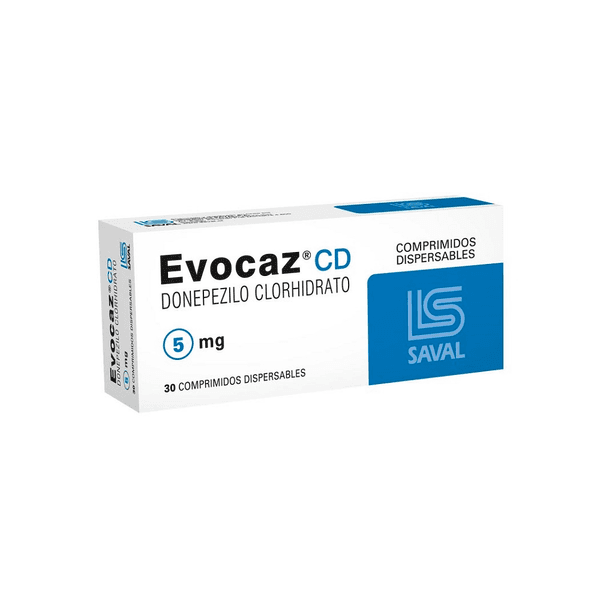 EVOCAZ CD 5 MG X 30 COMPRIMIDOS DISPENSABLES