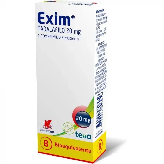 EXIM COM 20 MG X 1