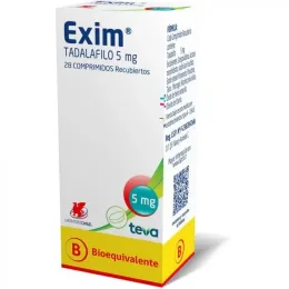 EXIM COM 5 MG X 28