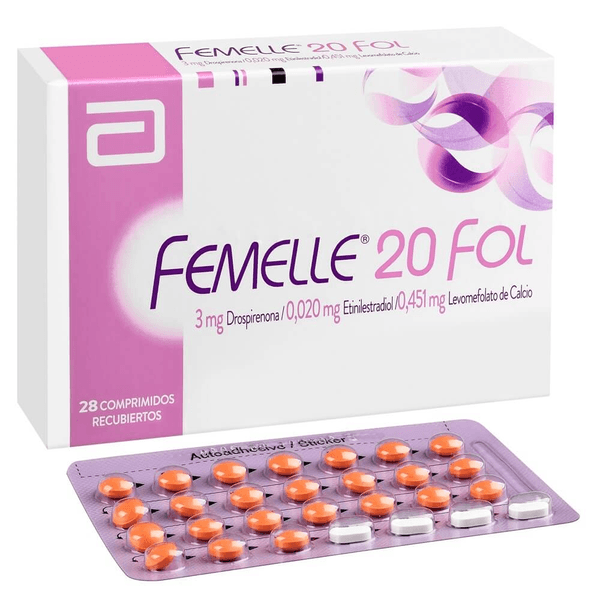 FEMELLE 20 FOL  X 28 COMPRIMIDOS