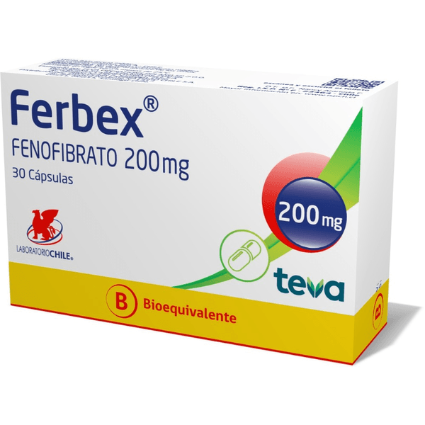 FERBEX CAP 200 MG X 30 (BE)